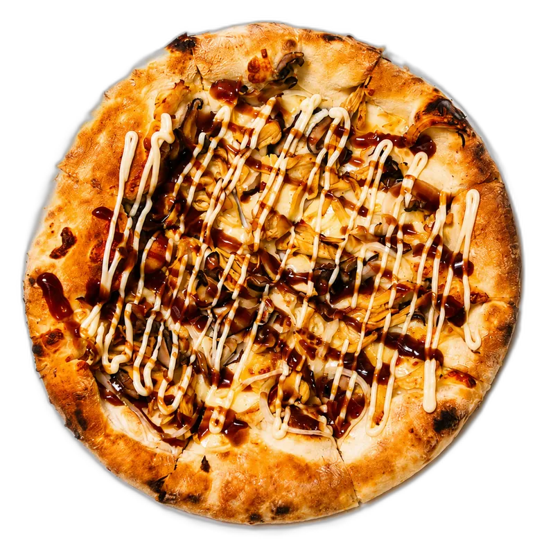 Pizza gà Teriyaki